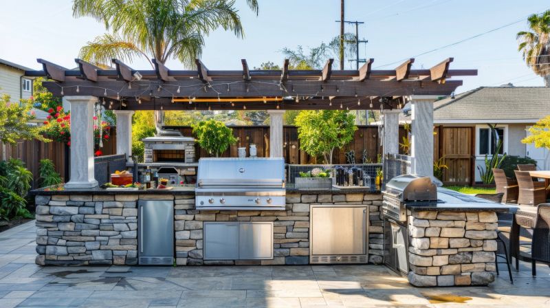 Key Layout Considerations For Outdoor Kitchen Design In Small Yards
