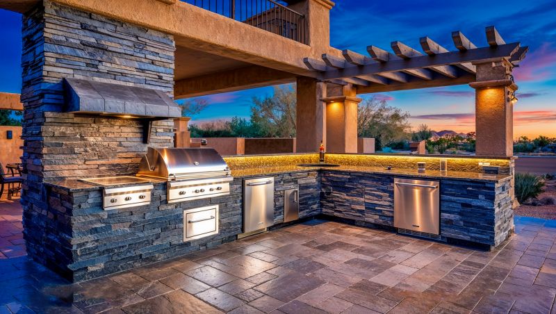Custom Outdoor Kitchen Design
